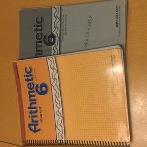 Abeka 6th grade arithmetic teachers answer key and teacher quiz/test key